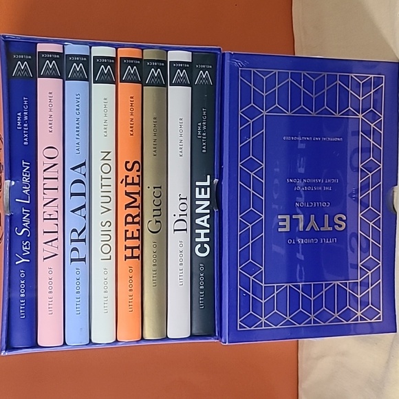 LITTLE BOOK OF STYLE BOXSET CHANEL,DIOR,GUCCI,HERMES,VUITTON,PRADA,VALENTENO,YSL - Picture 10 of 13